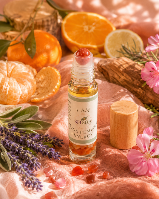 I AM Divine Feminine Energy – Affirmation Essential Oil Roll-On