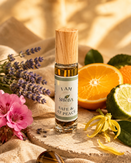 I AM Safe & At Peace – Affirmation Essential Oil Roll-On