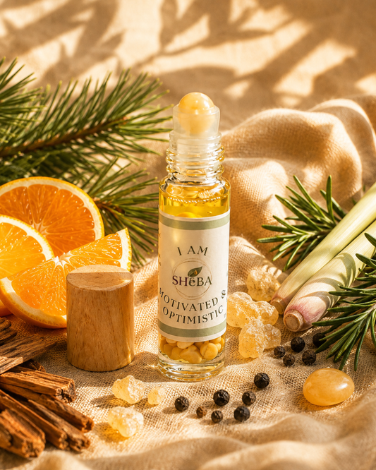 I AM Motivated & Optimistic – Affirmation Essential Oil Roll-On