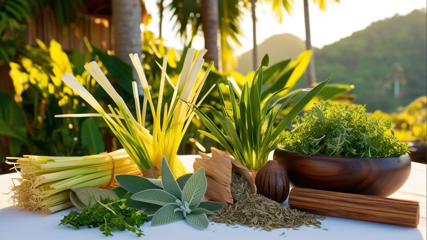 Bali (lemongrass, verbena, sandalwood and sage)