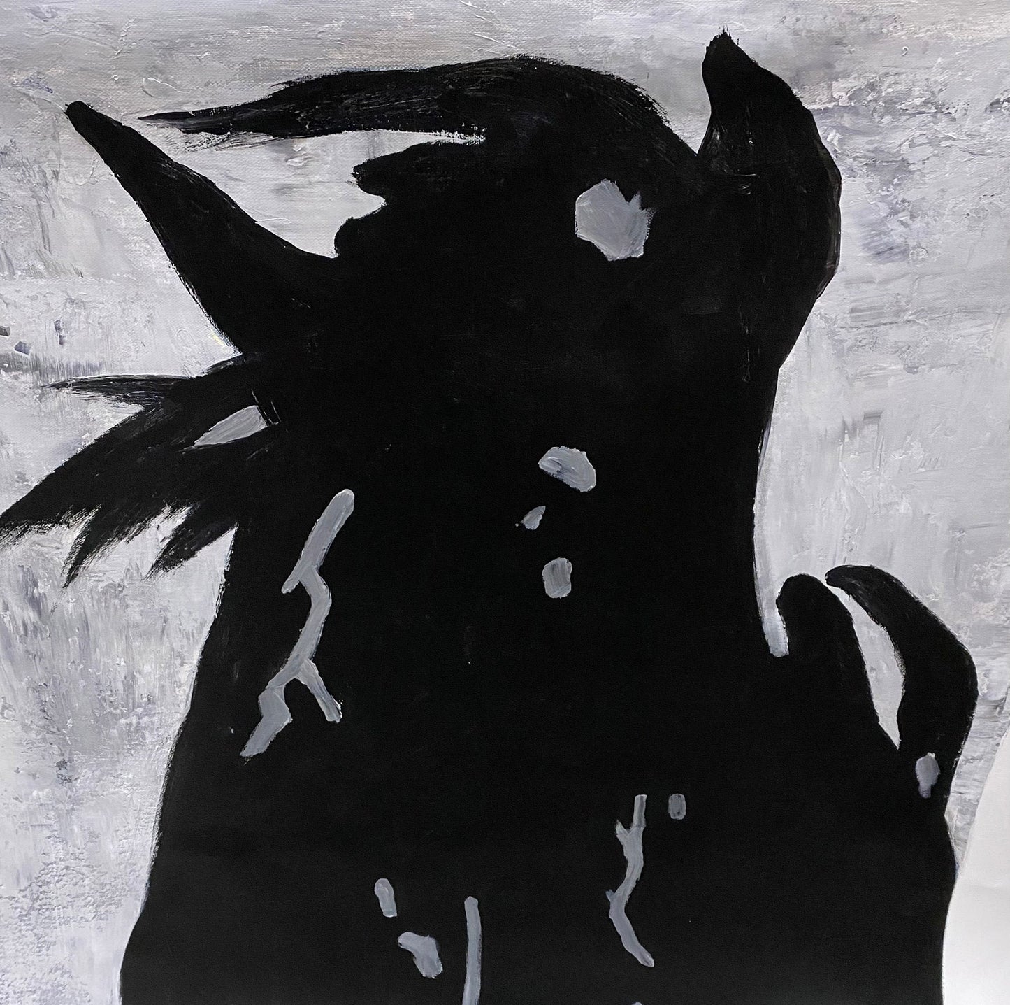 Black Horse (80"w x 100"h)