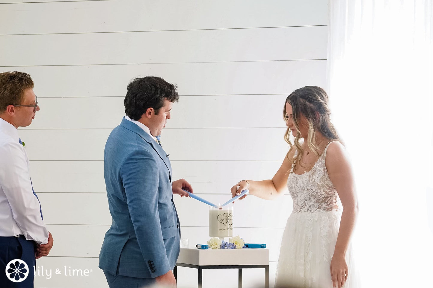Custom Engraved Wedding Unity/Anniversary Candle