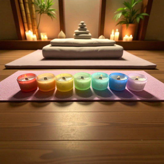 The Ultimate Guide to Our 7 Chakra Candle Set: A Multi-Sensory Journey to Balance, Intention, and Inner Alignment