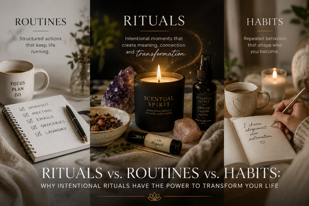 Rituals vs. Routines vs. Habits: Why Intentional Rituals Have the Power to Transform Your Life
