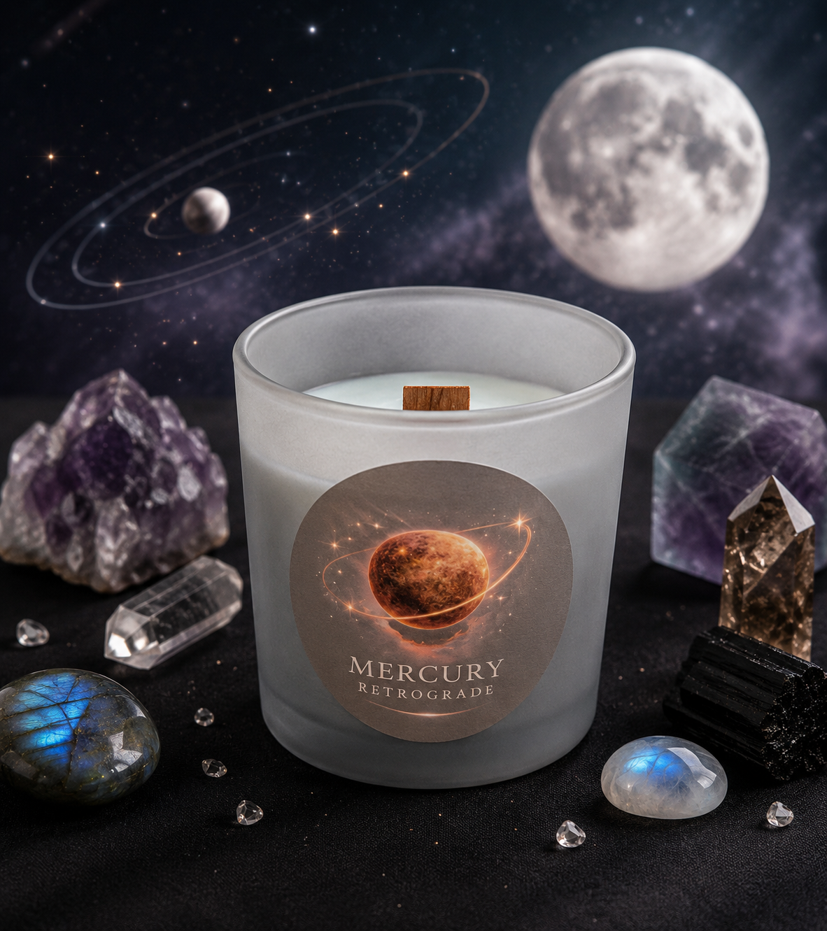 Moon Ritual Candle Trio (Save $$$)