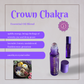 Pure lavender, lemon, sandalwood, frankincense and geranium essential oils blended in a beautiful lavender glass 10 ml roll on bottle to uplift energies, bring feelings of serenity, joy and deep peace