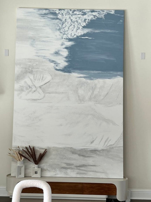 Art - Blue Sky (79"w x 118"h)