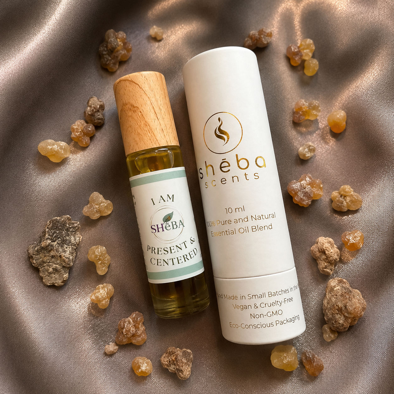 I AM Present & Centered – Affirmation Essential Oil Roll-On