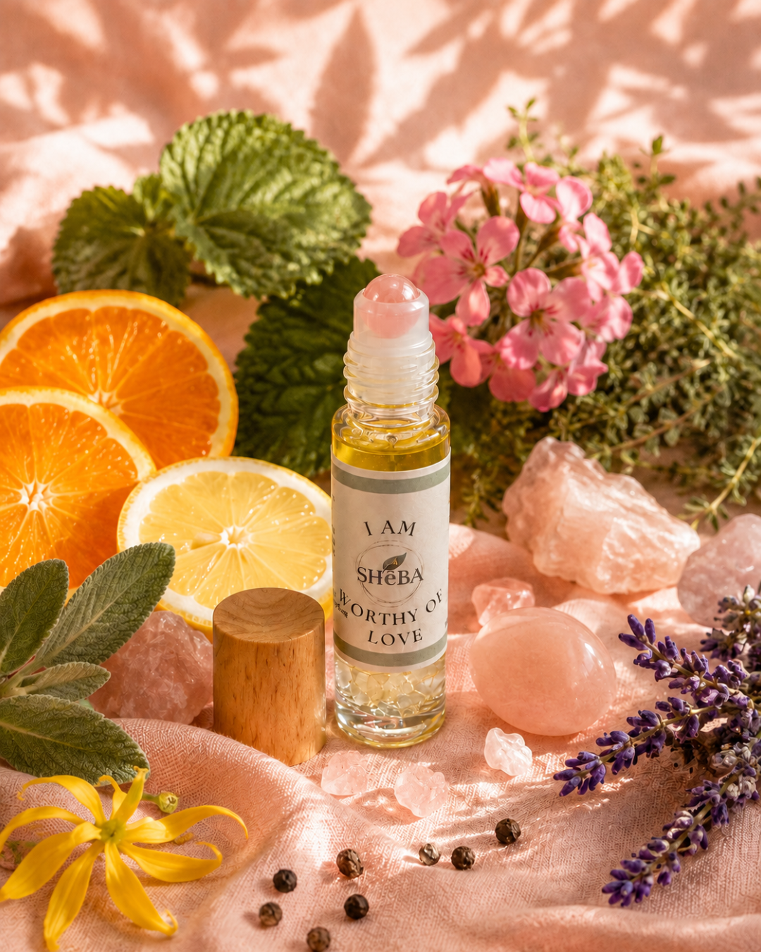 I AM Worthy of Love – Affirmation Essential Oil Roll-On