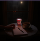 A new moon ritual of journalling and intention setting with a new moon ritual candle by sheba scents