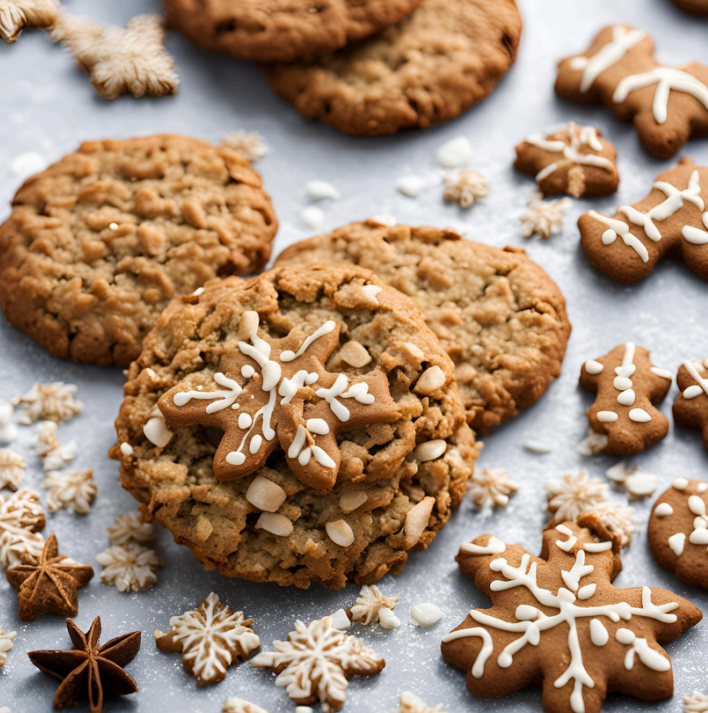 Cookie (oatmeal, vanilla, gingerbread)