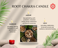 This root chakra candle is a handmade original that is toxin free and reiki infused.  The scent formula brigs grounding, calming, emotional security and healing