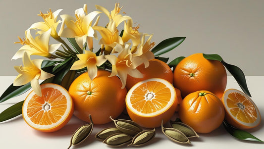 Sheba Scents Handmade Sacral Chakra Candle for emotional healing, joy, creativity and sensuality