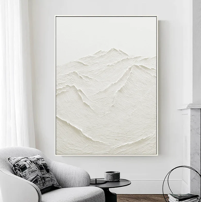 Art - Mountains Neutral (60w X 80"h)