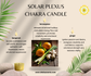 This Solar Plexus Chakra Candle boosts your confidence, stimulates energy flow and ignites passion and desire