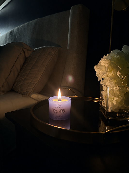 Third Eye Chakra Candle (frankincense, clary sage and juniper berry)