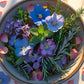 Blend of blue tansy, peppermint, rosemary, cypress and eucalyptus handmade for Throat Chakra balancing, handmade by Sheba Scents