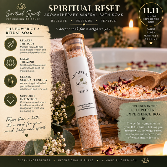 Spiritual Reset Mineral Bath Soak (4 oz)
