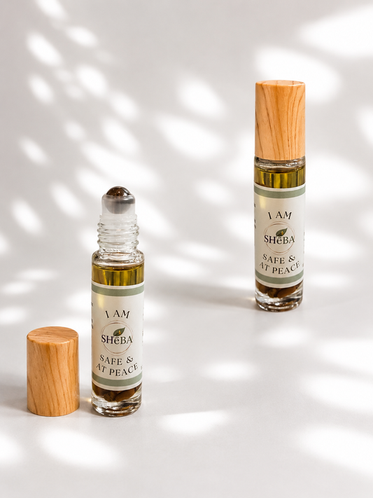 I AM Safe & At Peace – Affirmation Essential Oil Roll-On